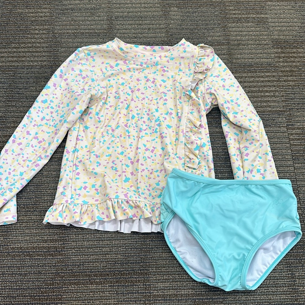 Ruffle Butts size 6 swim